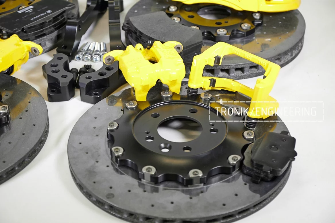 carbon ceramic brake system set for Land Rover SVR pic4