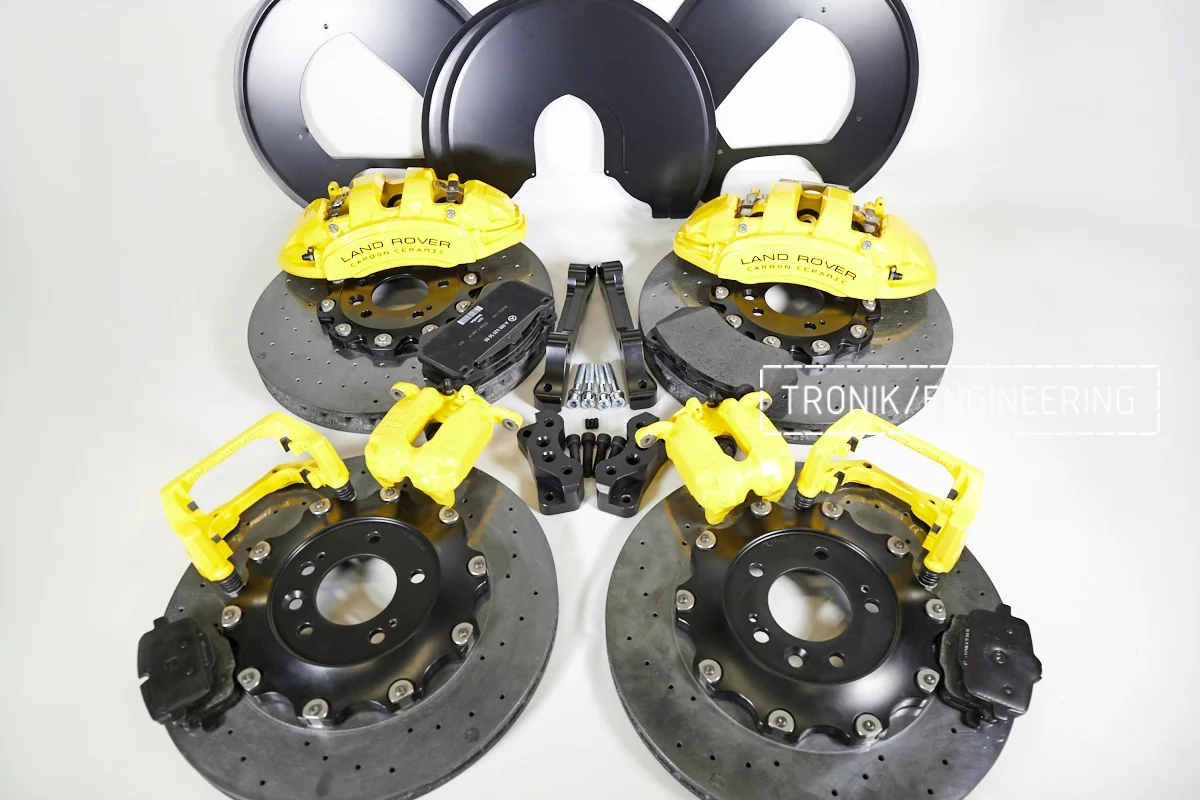 carbon ceramic brake system set for Land Rover SVR pic6