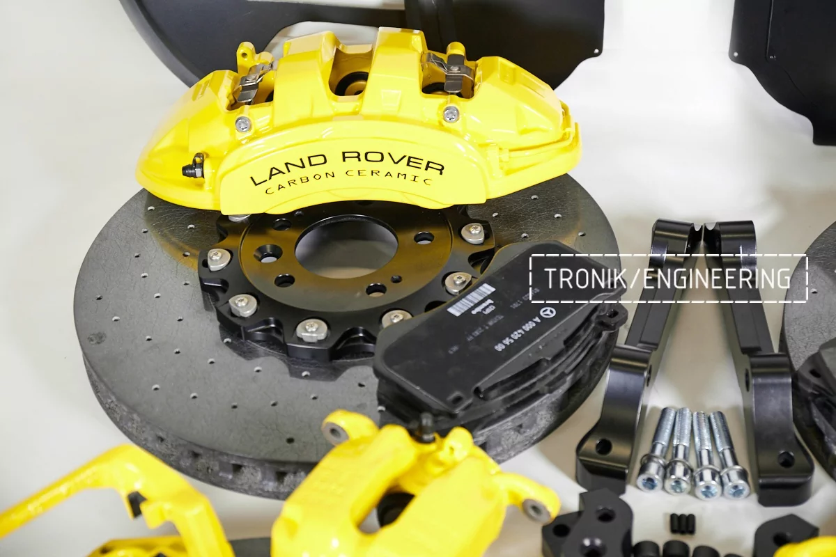 carbon ceramic brake system set for Land Rover SVR pic7