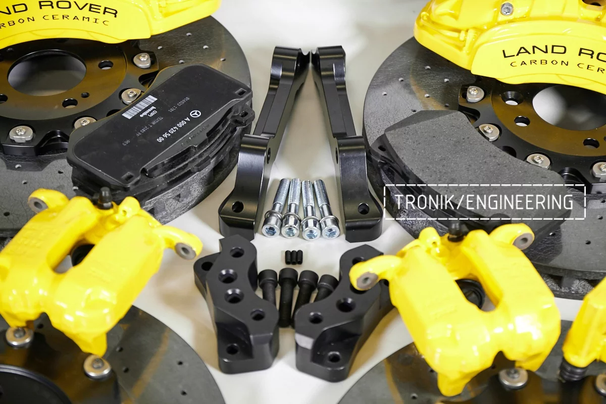 carbon ceramic brake system set for Land Rover SVR pic8