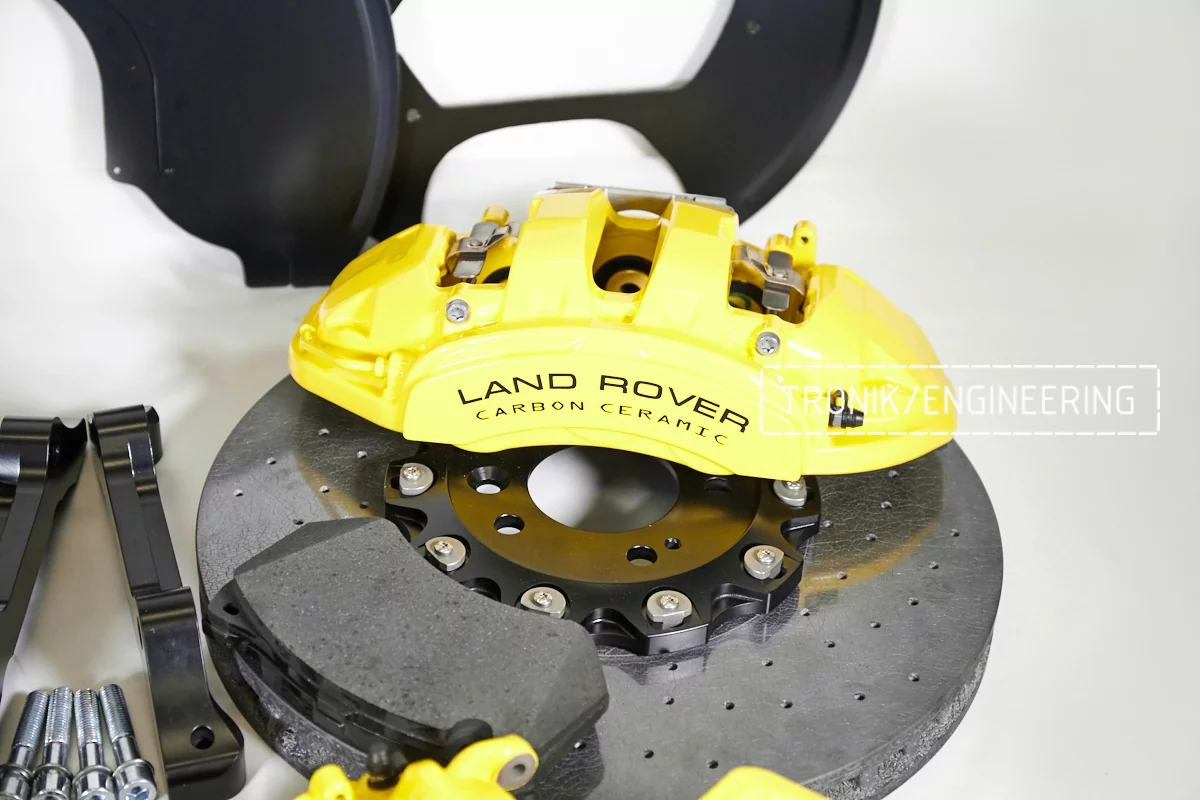 carbon ceramic brake system set for Land Rover SVR pic9