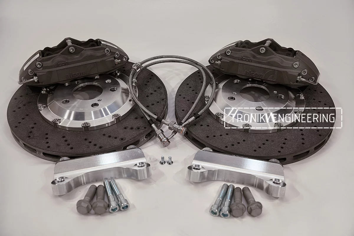 carbon-ceramic brake system set for VW Golf GTI front axle