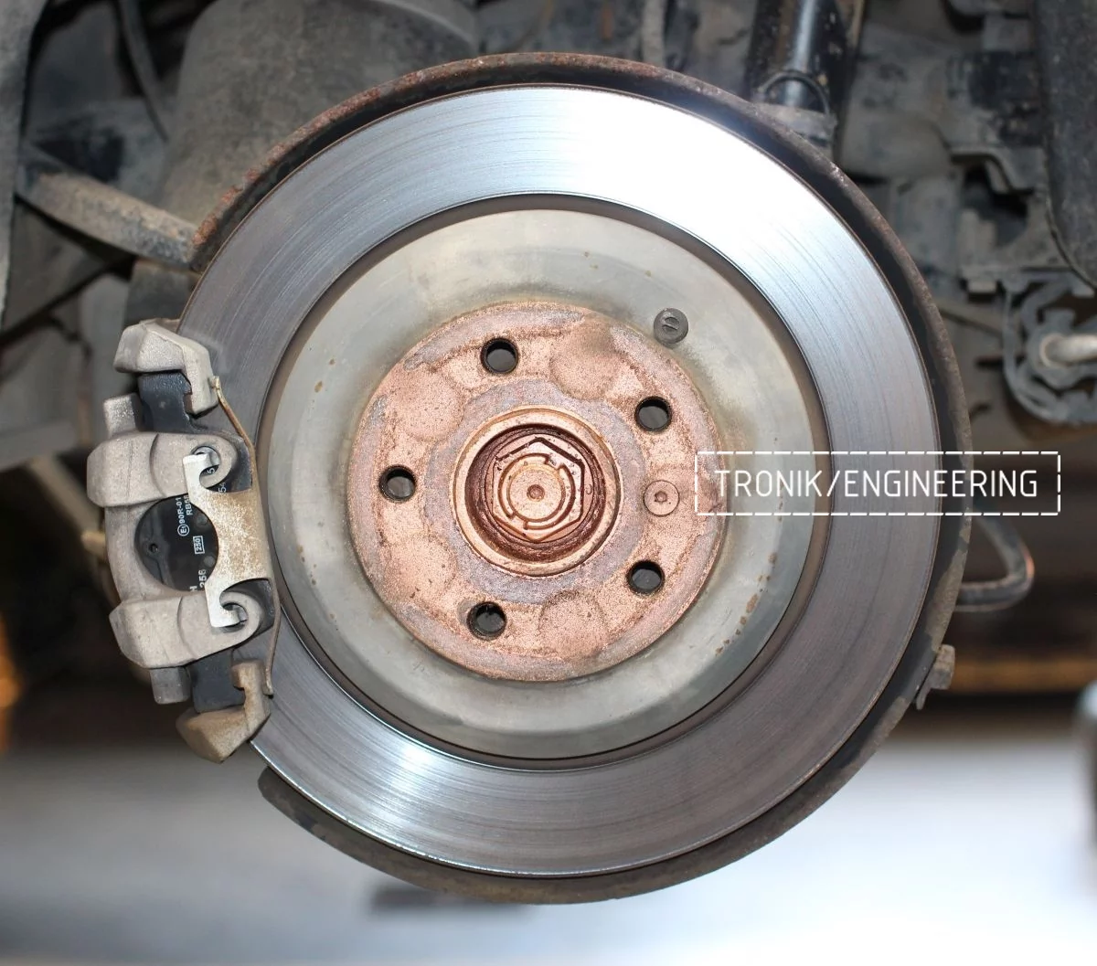 standard Mercedes Benz W164 brake system rear axle size 330-22