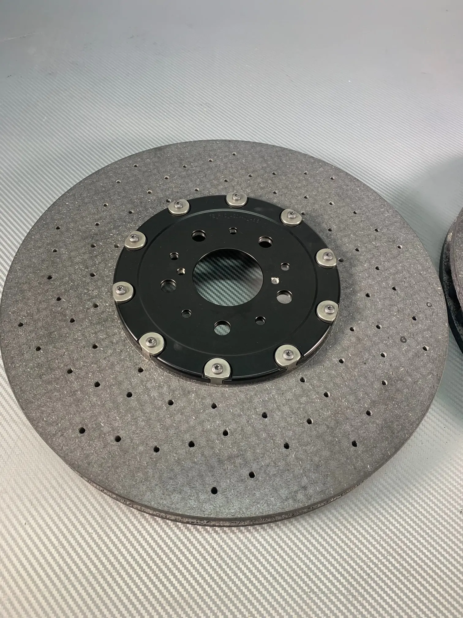 Ferrari F12 upgrade kit for front carbon-ceramic rotors. Size of rotors 420-40 mm. pic 12