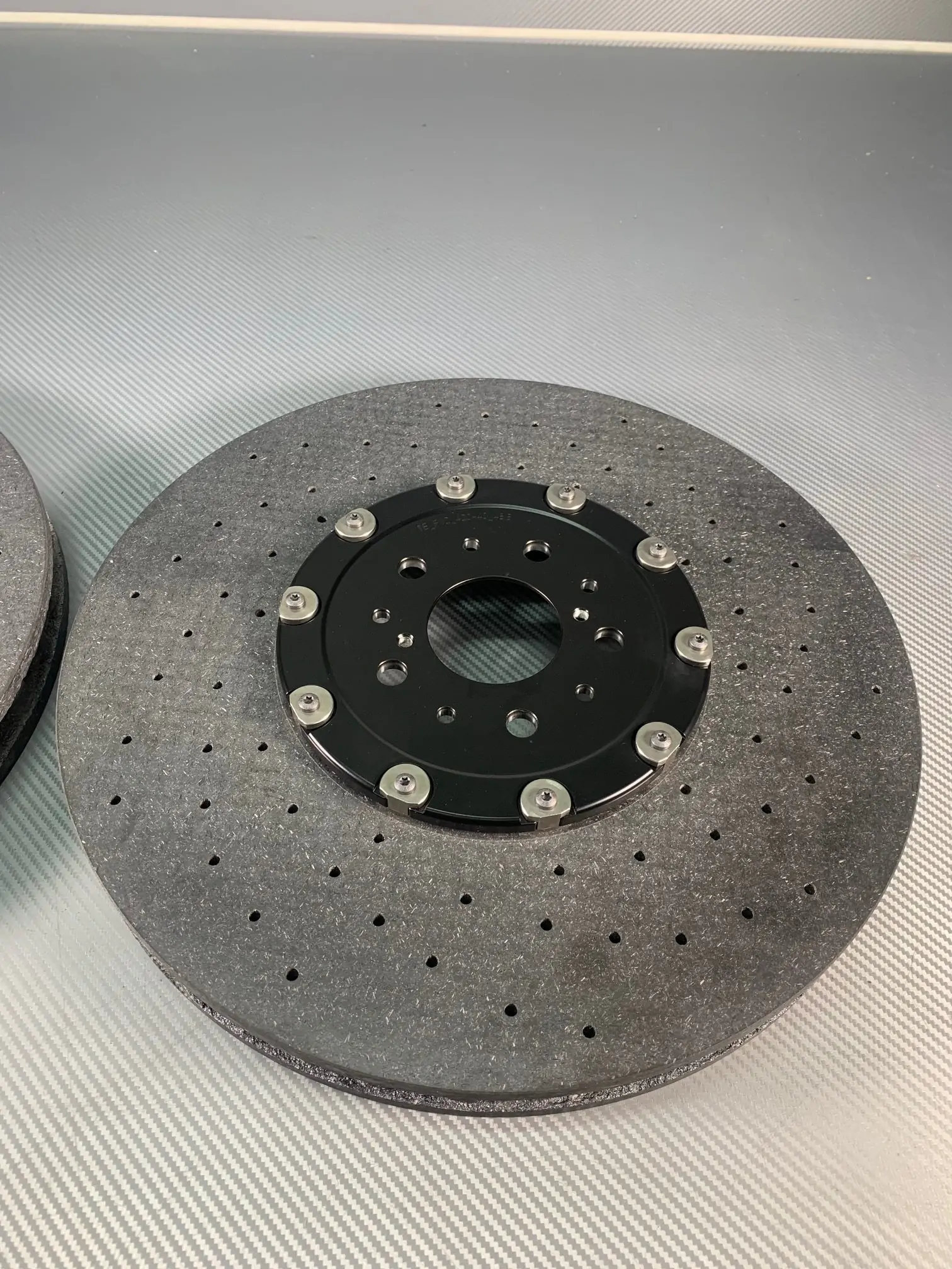 Ferrari F12 upgrade kit for front carbon-ceramic rotors. Size of rotors 420-40 mm. pic 11