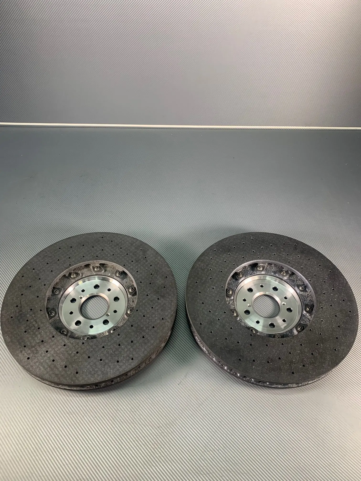 Ferrari F12 upgrade kit for front carbon-ceramic rotors. Size of rotors 420-40 mm. pic 6