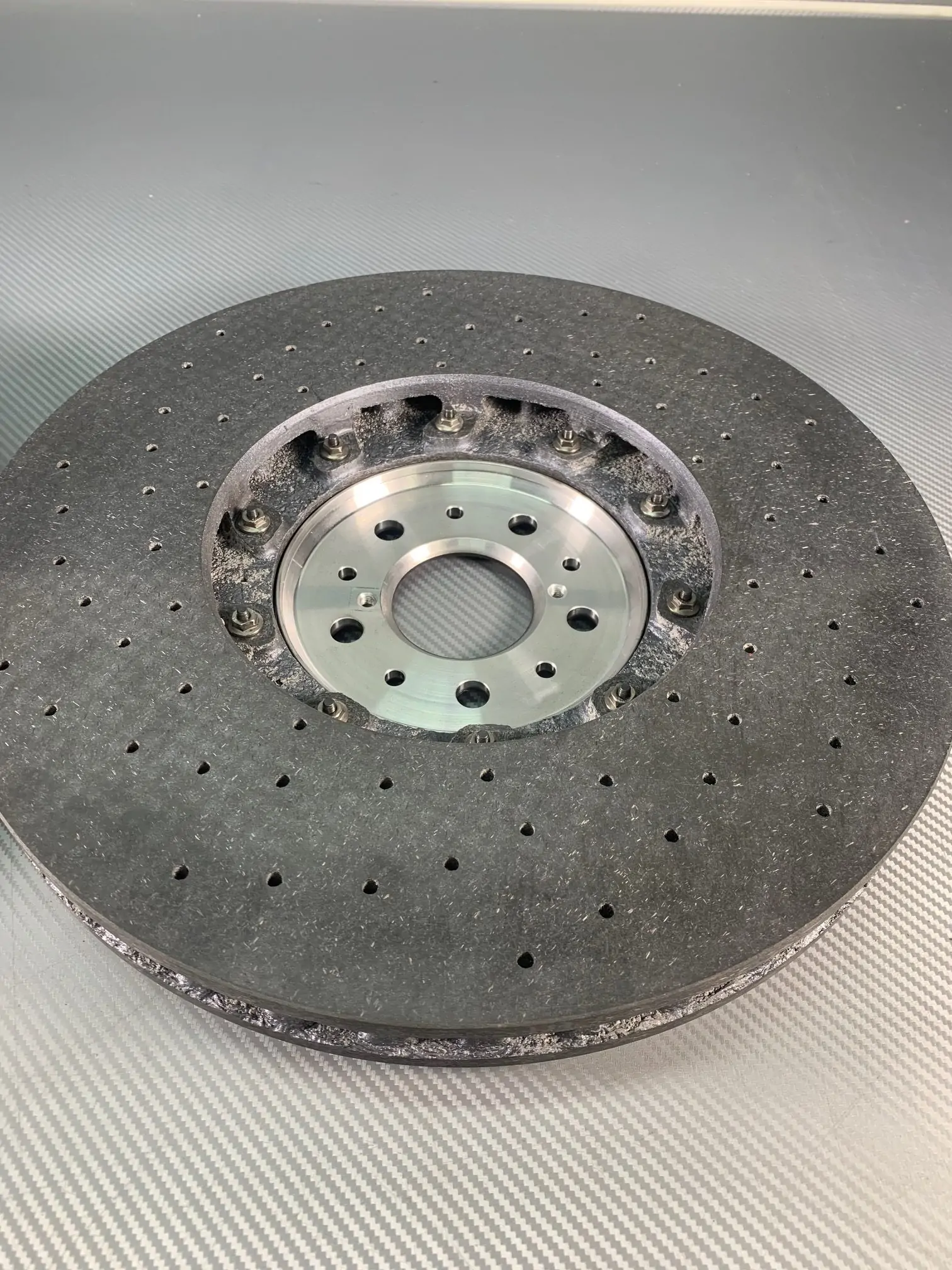 Ferrari F12 upgrade kit for front carbon-ceramic rotors. Size of rotors 420-40 mm. pic 3