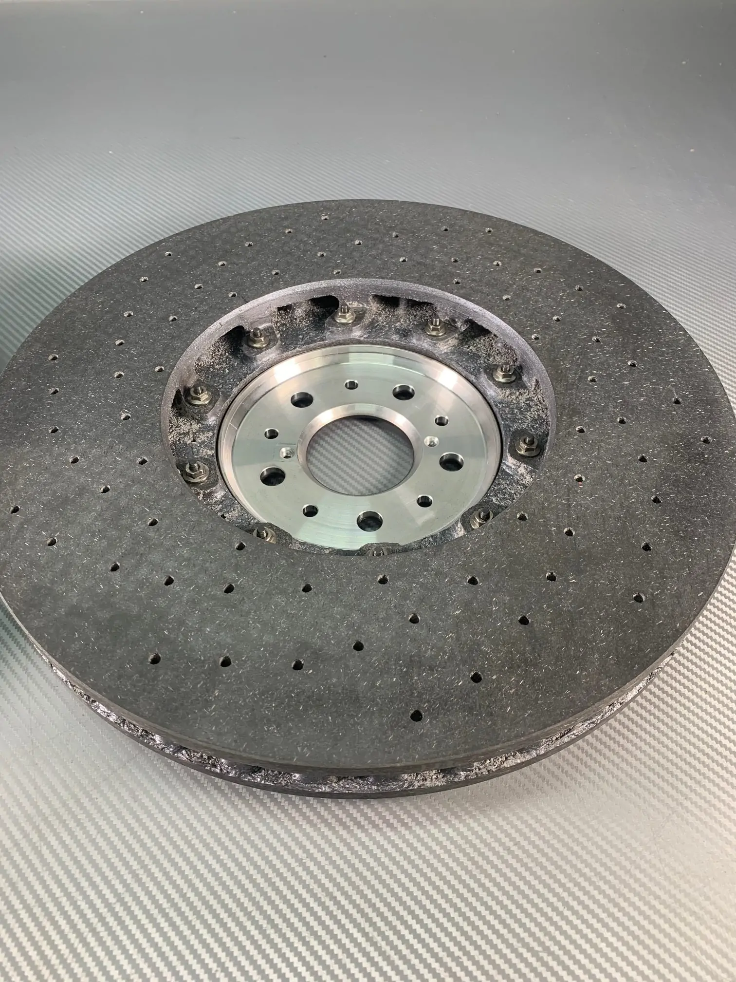 Ferrari F12 upgrade kit for front carbon-ceramic rotors. Size of rotors 420-40 mm. pic 2