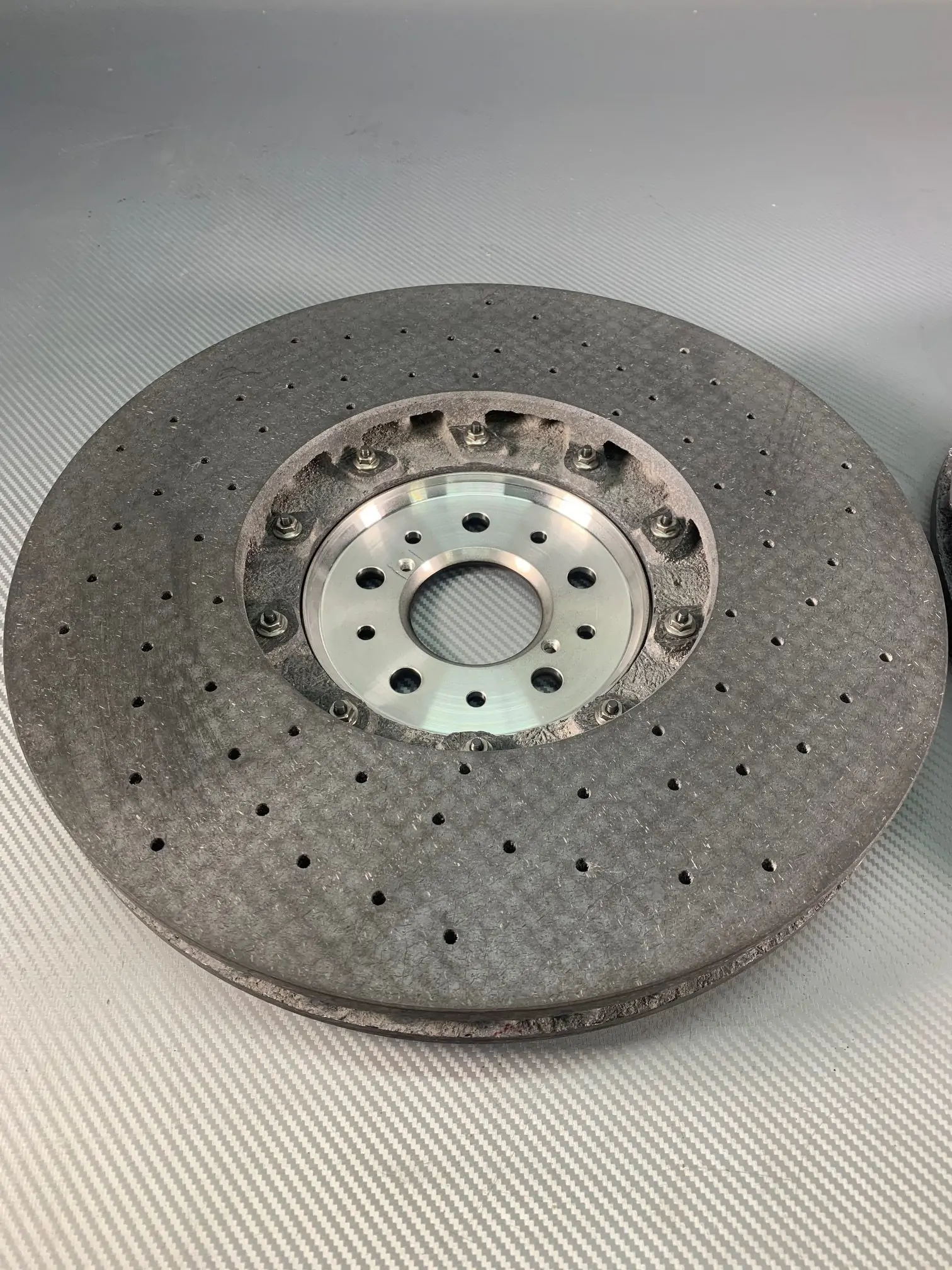 Ferrari F12 upgrade kit for front carbon-ceramic rotors. Size of rotors 420-40 mm. pic 1
