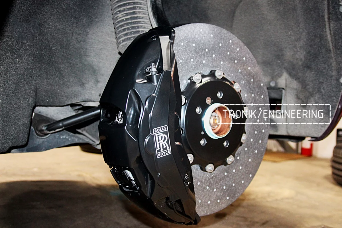 front right carbon ceramic rotor & front right caliper pic4