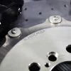 Rolls-Royce rear titanium top(bell) for carbon-ceramic rotor 410-32 mm