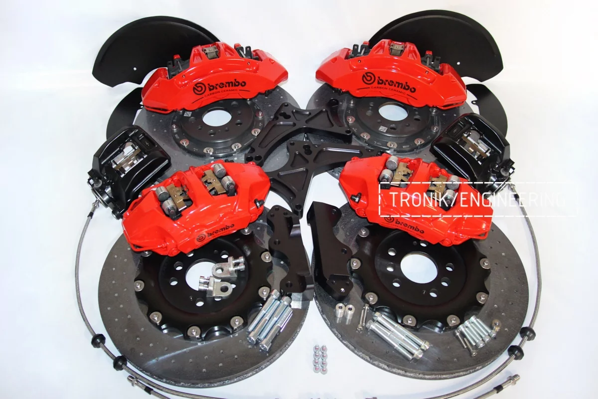 carbon ceramic brake system set BMW M5 F90 pic2