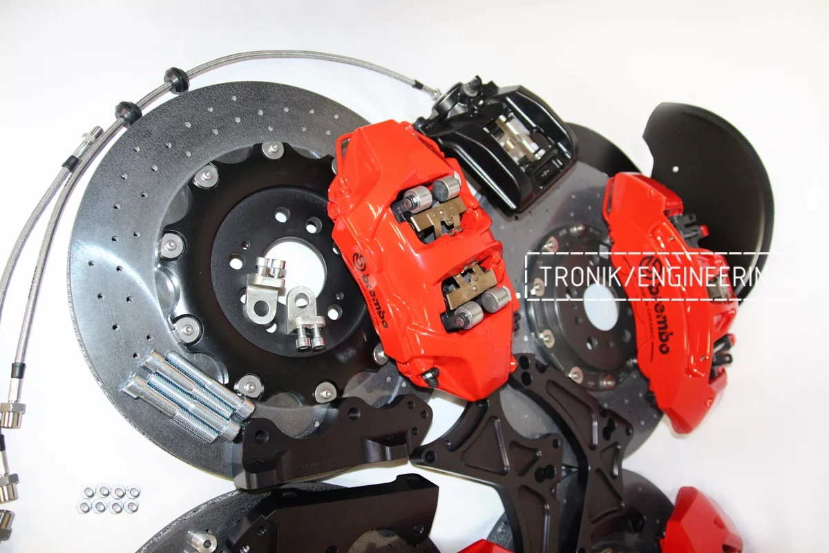 carbon ceramic brake system set BMW M5 F90 pic4