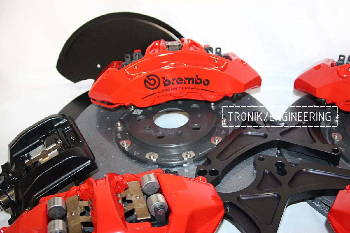 carbon ceramic brake system set BMW M5 F90 pic6