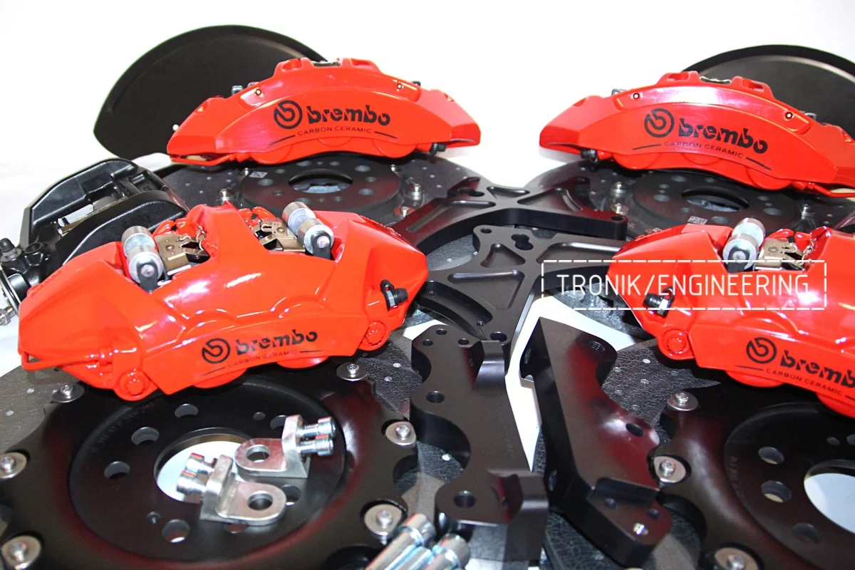 carbon ceramic brake system set BMW M5 F90 pic7