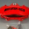 A 166 421 40 98, Mercedes-Benz W166 front right red caliper. pic. 1