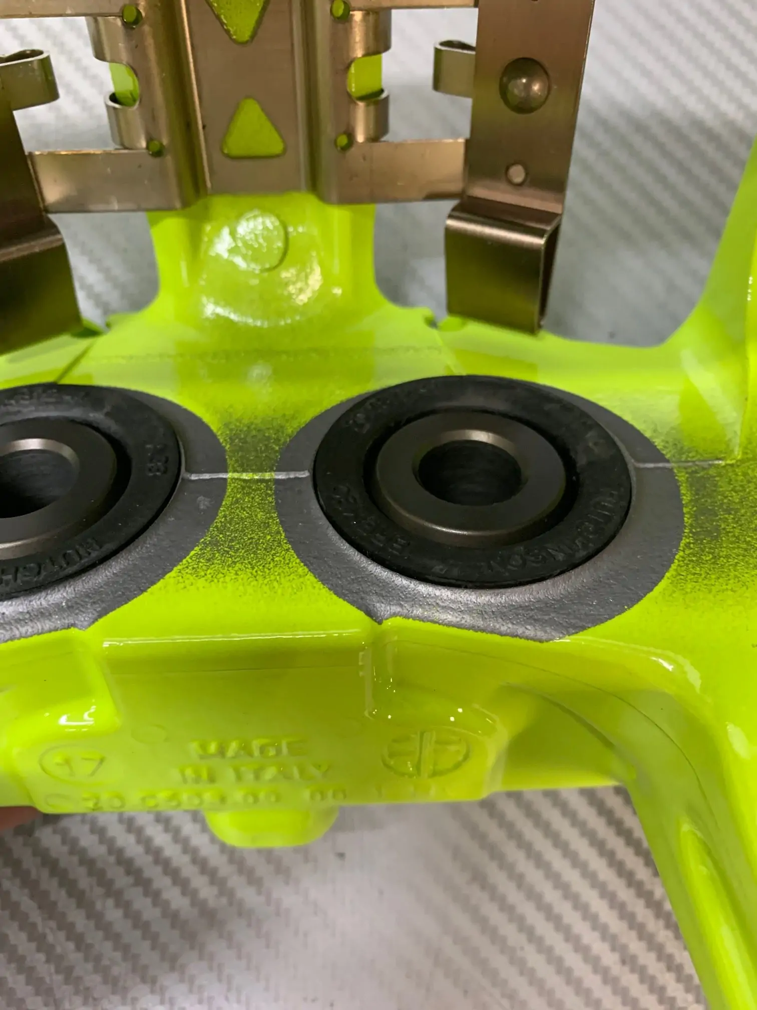 9Y0 615 424 T-Rear hybrid caliper Porsche Cayenne, right. pic 5