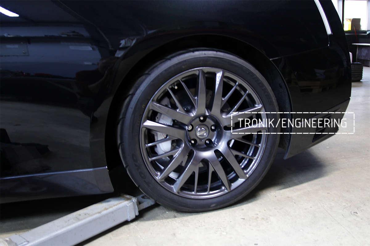 Carbon-ceramic brakes rear axles for Nissan GT-R. pic 1