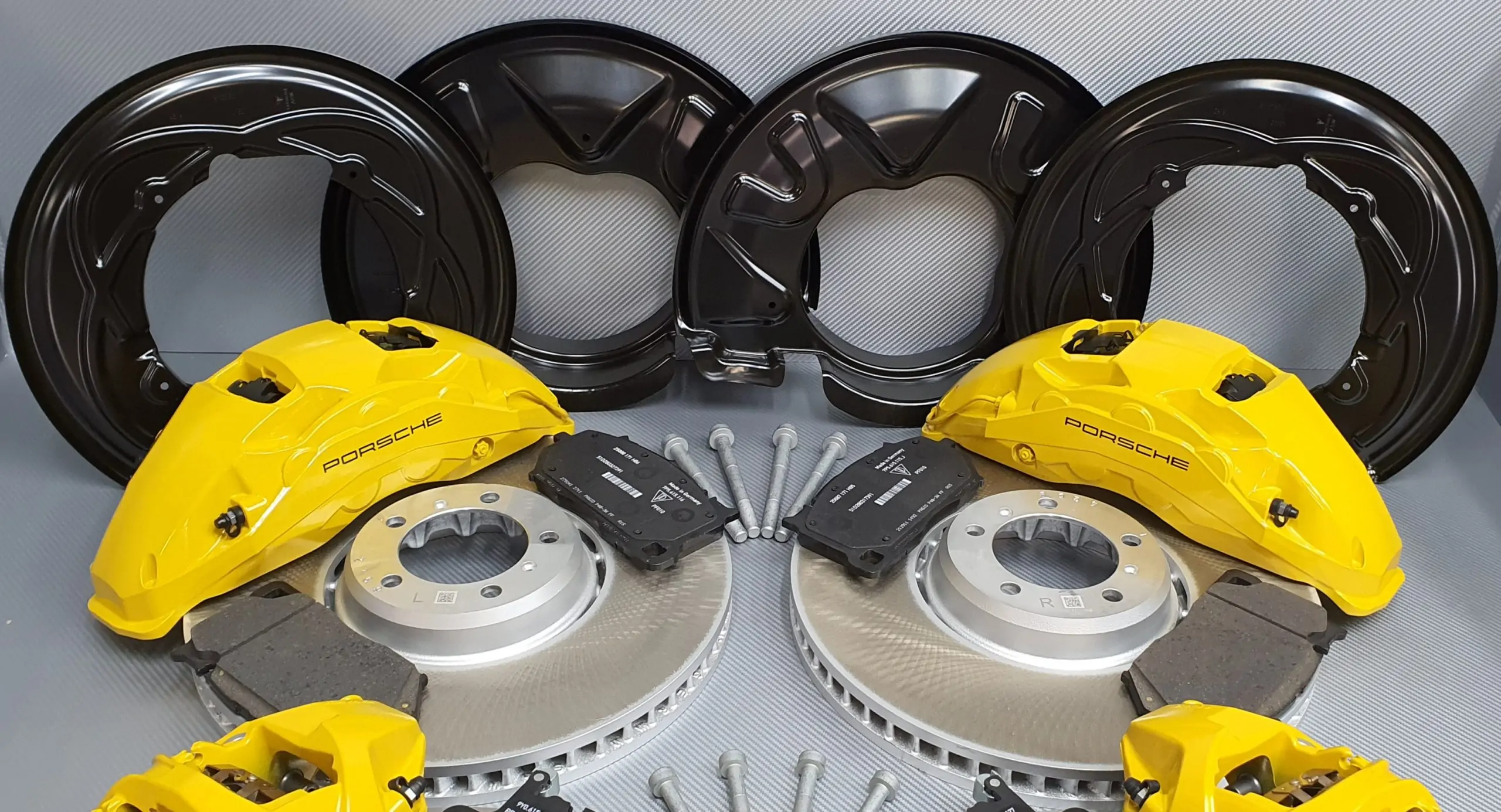 Porsche Cayenne 9Y0 steel yellow kit. pic 7 | Porsche Cayenne 9y0 steel brake kit with yellow calipers | High Performance Tuning of brake systems for all cars: BMW, Mercedes, Audi, VW, Bentley, Maseratti and etc