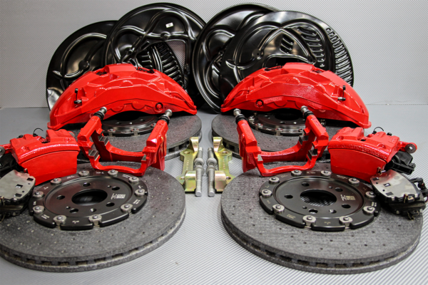 VW Touareg carbon-ceramic brake system