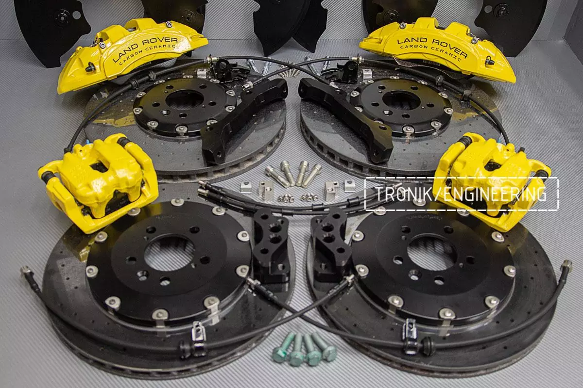 Land Rover L405 carbon-ceramic brakes. pic_10