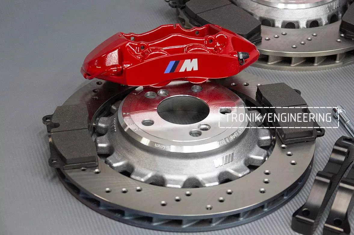 BMW M3 E92 brake system kit. pic 4