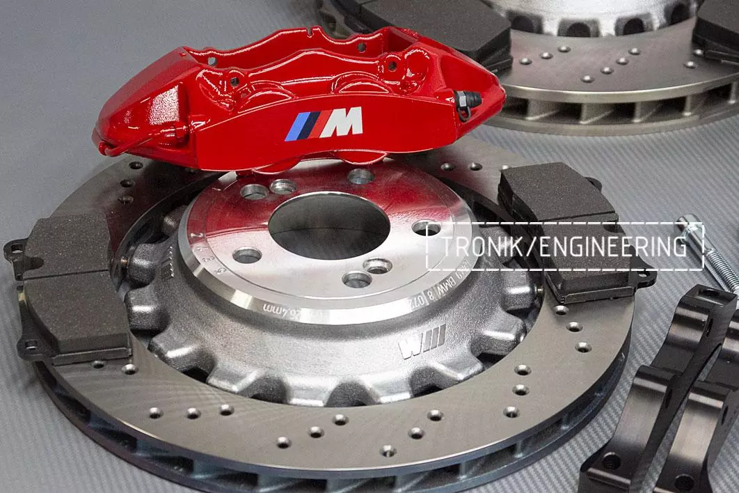 BMW M3 E92 brake system kit. pic 5