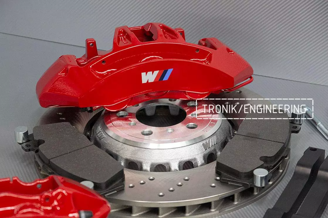 BMW M3 E92 brake system kit. pic 6