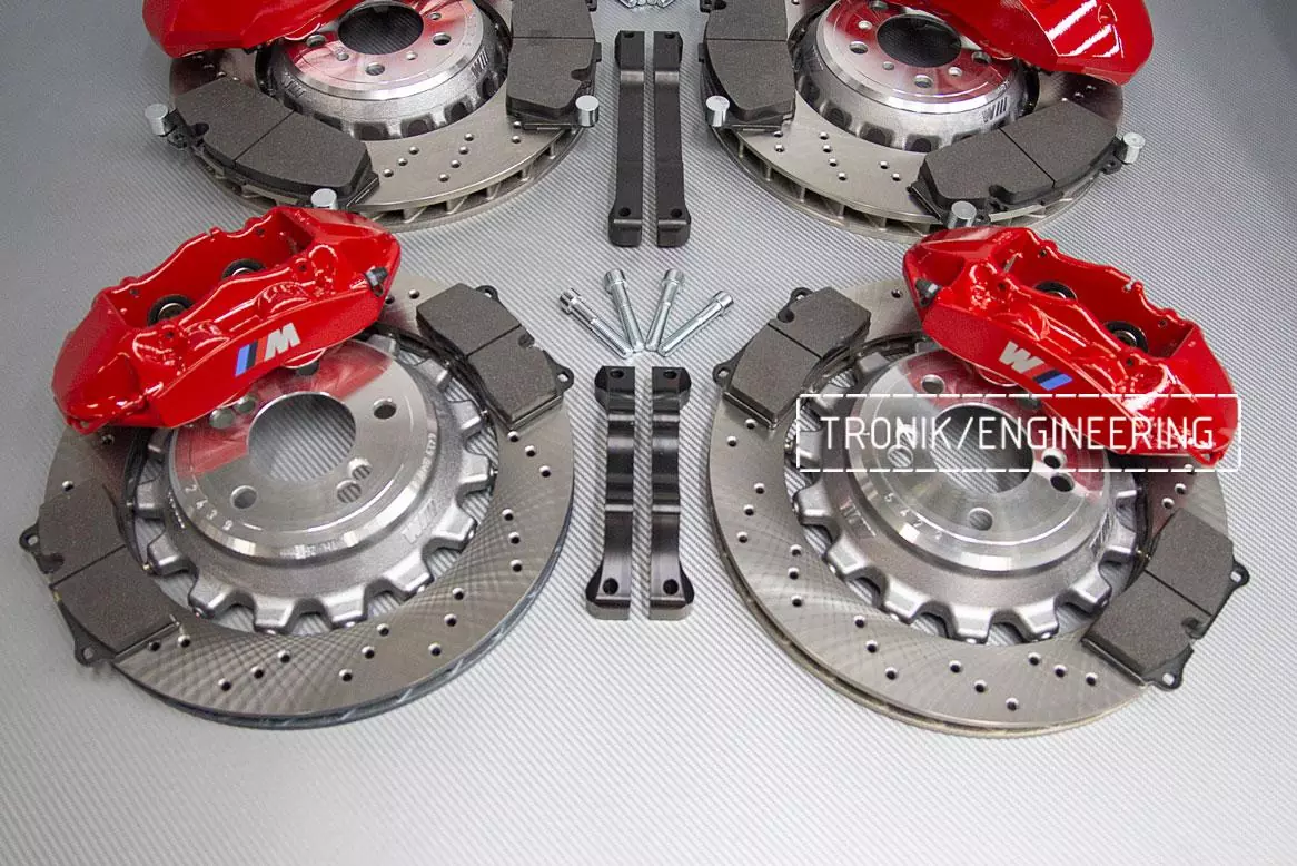 BMW M3 E92 brake system kit. pic 8