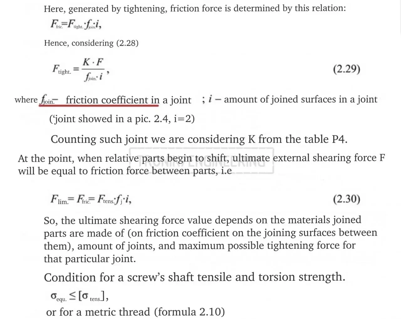 friction force in joints pic1