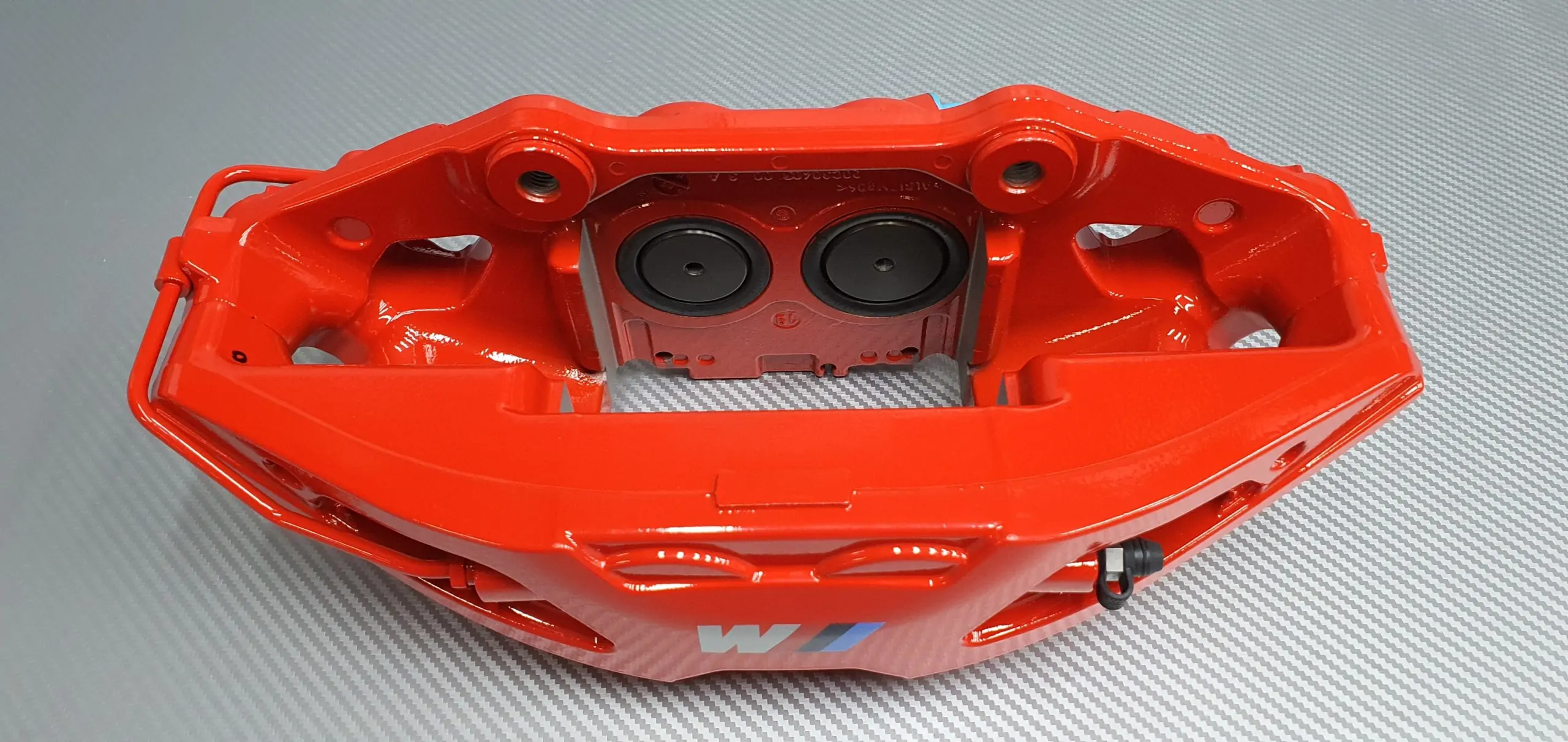 34 11 6 891 343. Front red left BMW G-series caliper. pic 2