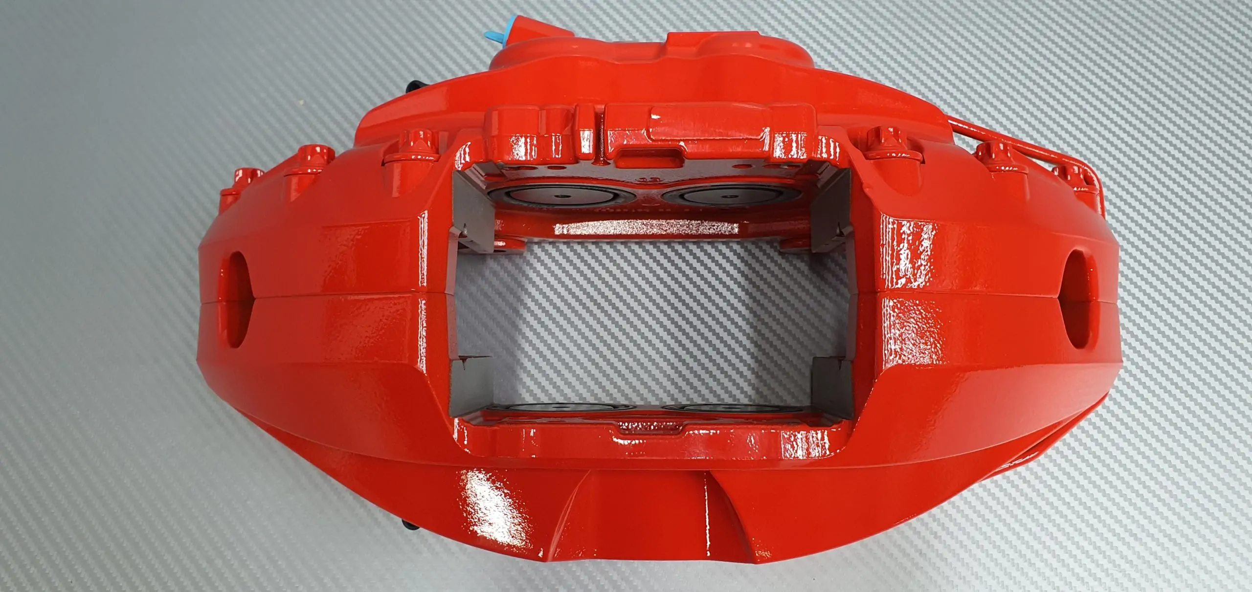 34 11 6 891 343. Front red left BMW G-series caliper. pic 4