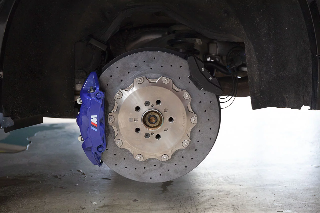 BMW X5/X6 F95/F96 carbon-ceramic rear brakes. pic. 1