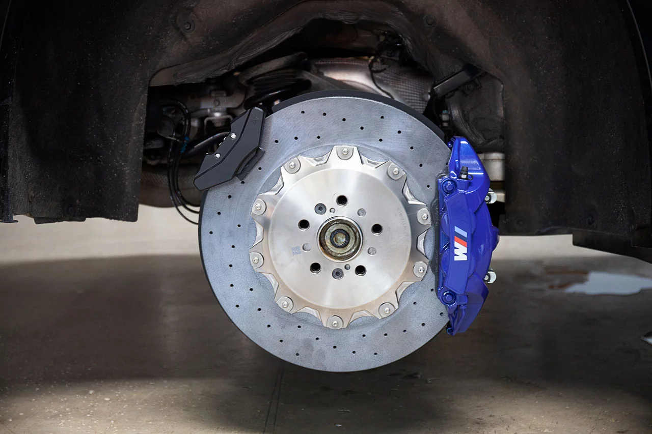 BMW X5/X6 F95/F96 carbon-ceramic rear brakes. pic. 2