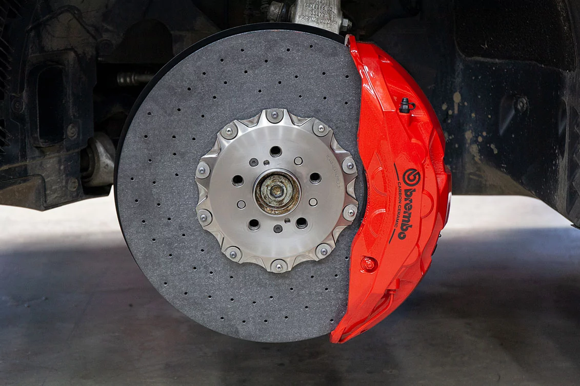 BMW F96 Carbon-ceramic brakes. pic 1