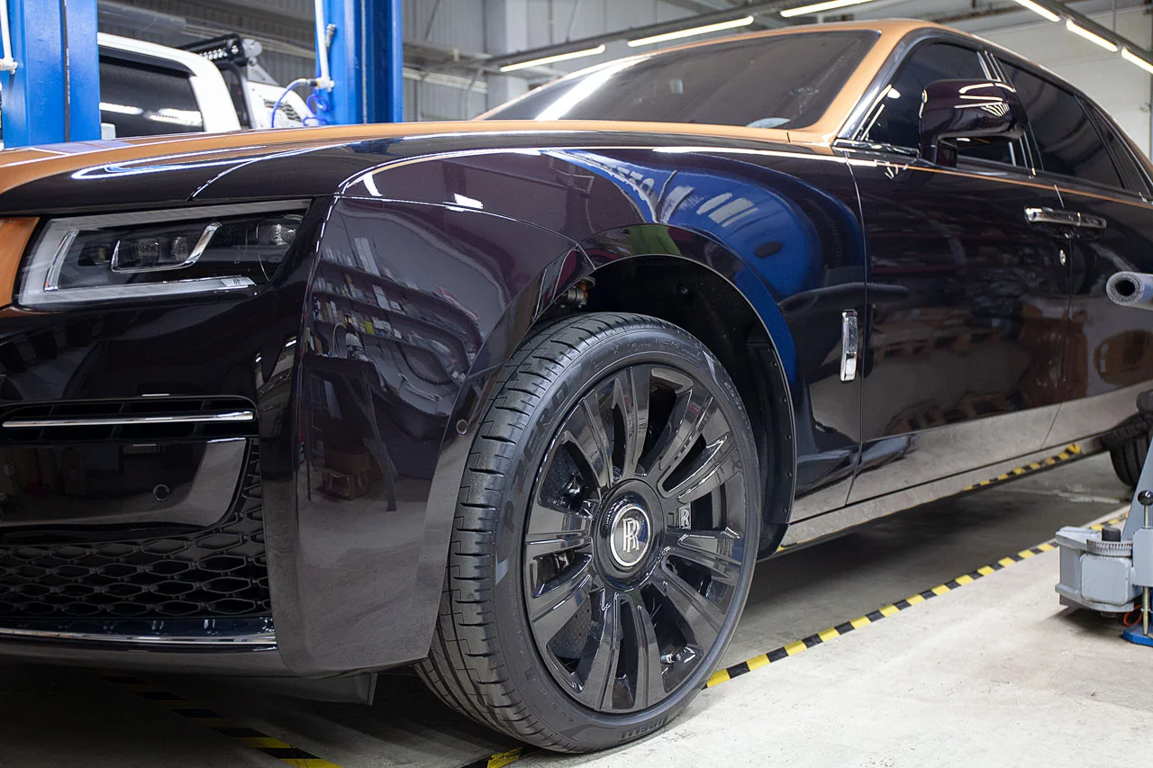 Rolls-Royce Ghost RR21 Carbon-ceramic brakes. pic 5