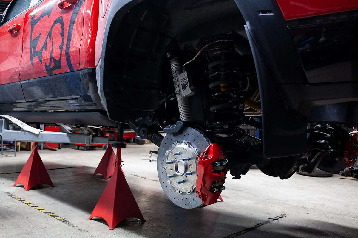 Carbon-ceramic brake kit Dodge RAM TRX . Pic 12