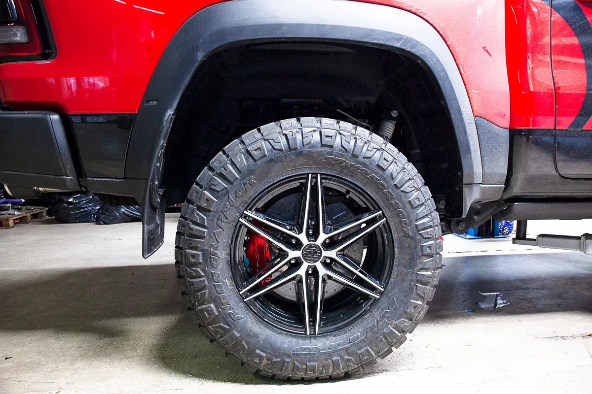 Carbon-ceramic brake kit Dodge RAM TRX . Pic 16