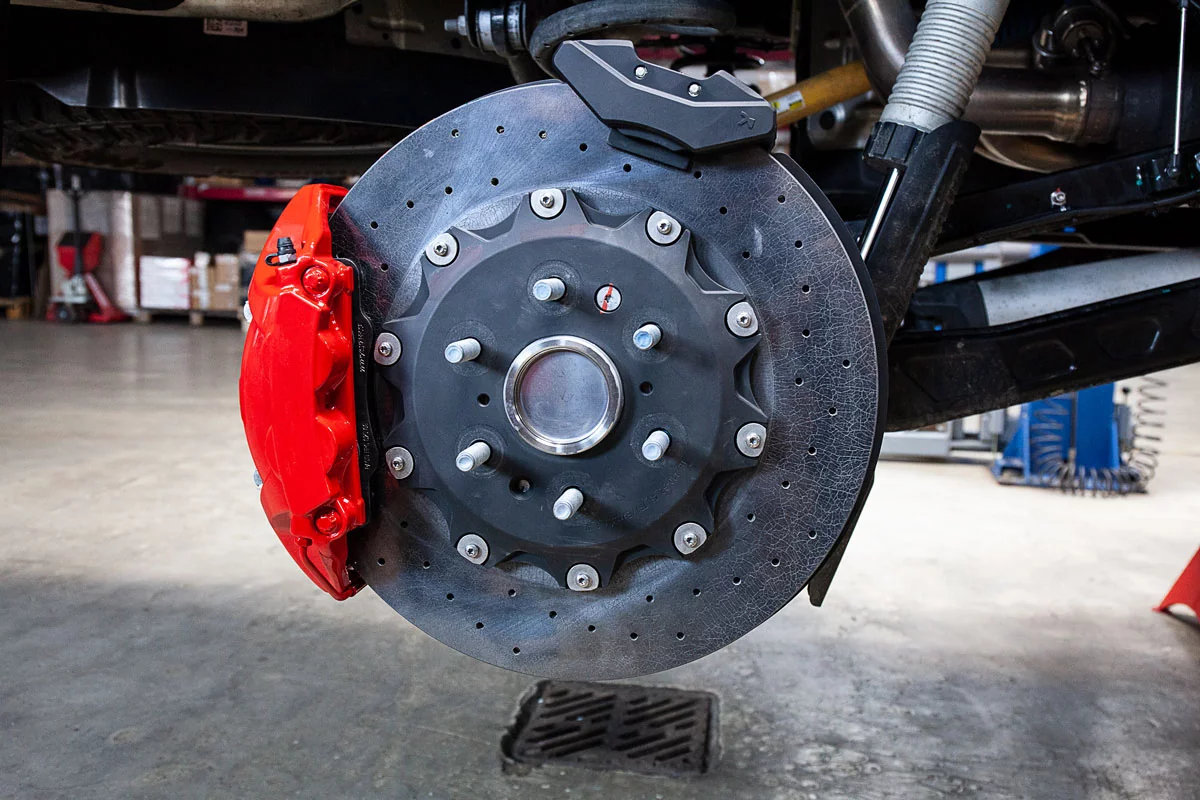 Dodge RAM TRX carbon-ceramic brakes. Pic 1