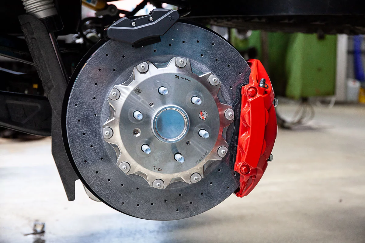 Carbon-ceramic brake kit Dodge RAM TRX . Pic 7