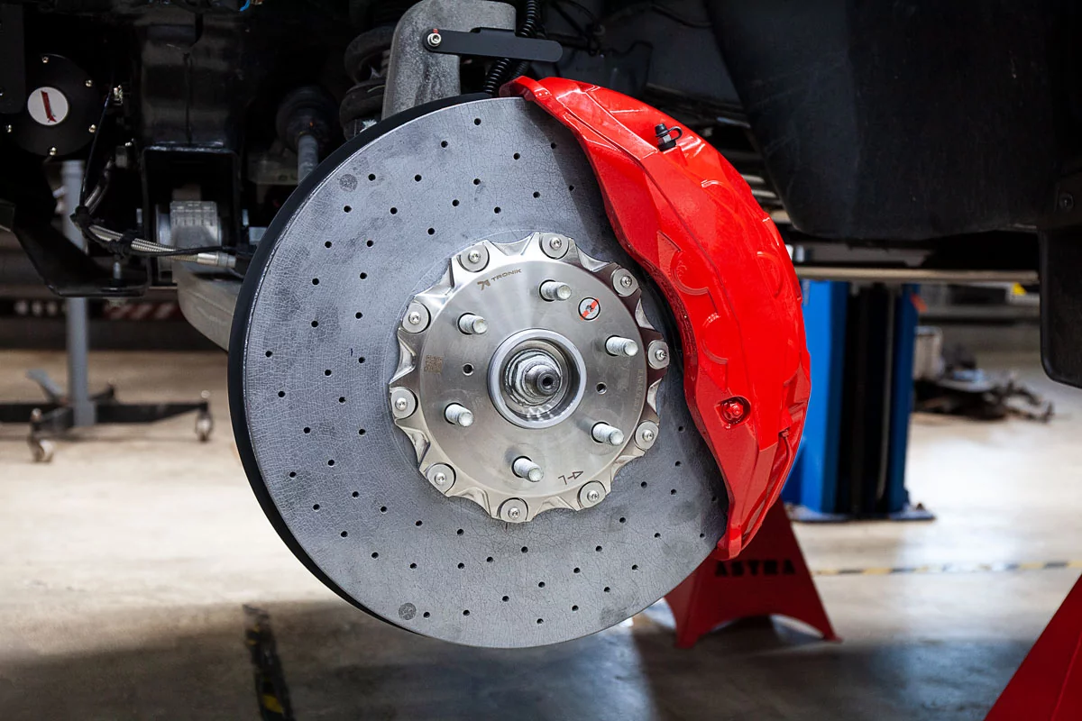 Carbon-ceramic brake kit Dodge RAM TRX . Pic 8