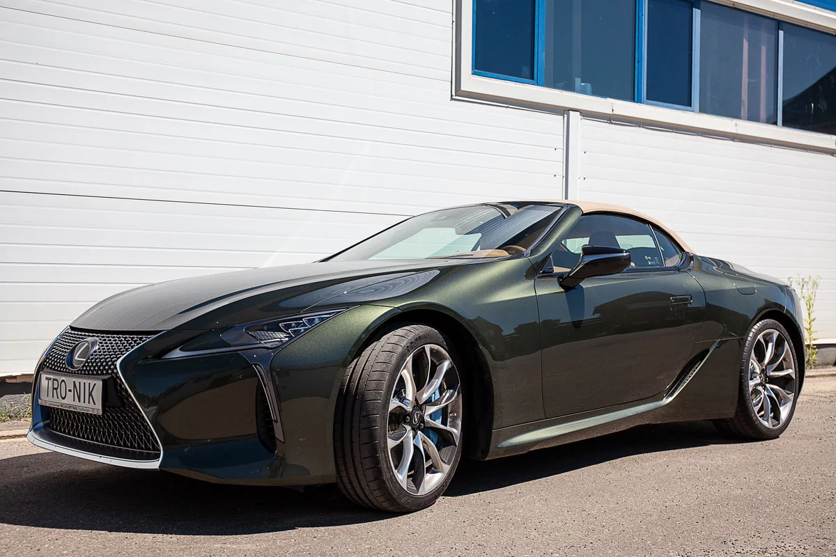 Lexus LC500 carbon-ceramic brakes. Pic 13