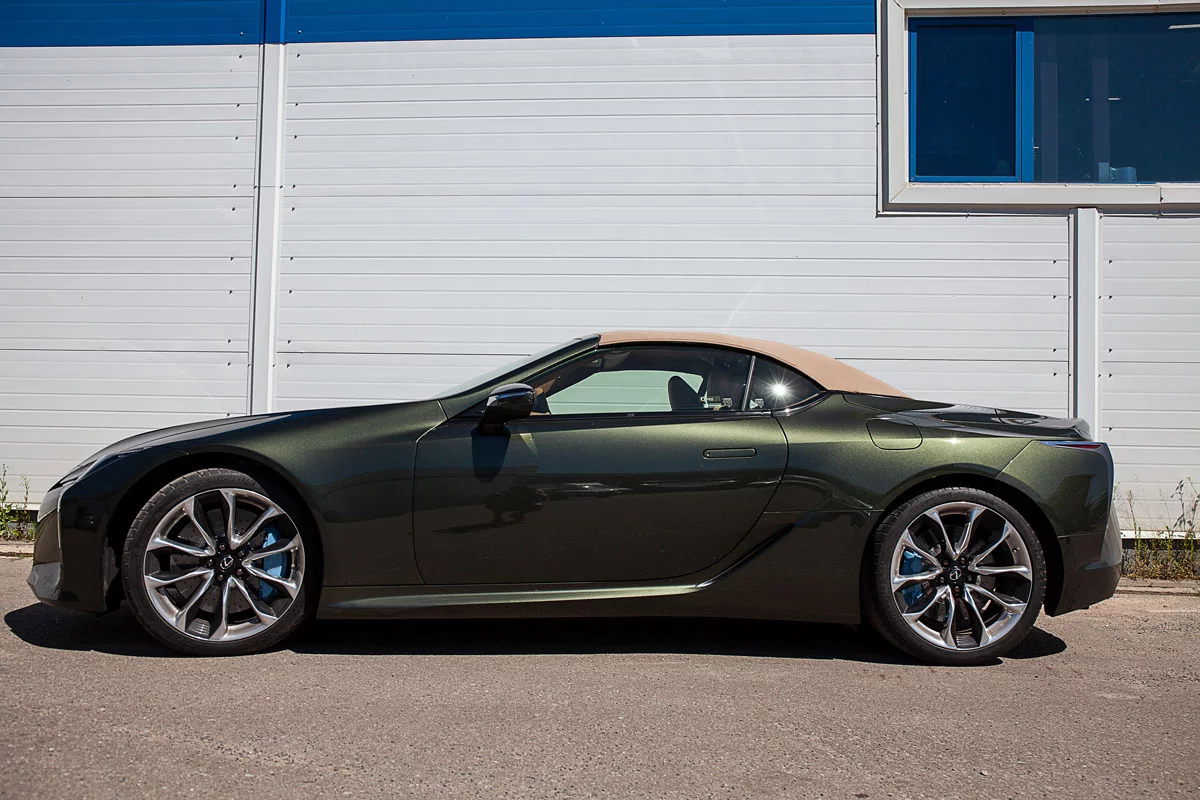 Lexus LC500 carbon-ceramic brakes. Pic 15