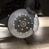 Cadillac Escalade carbon-ceramic brakes with aluminum tops. pic 1