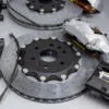 Cadillac Escalade carbon-ceramic brakes with aluminum tops. pic 5