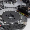 Tesla Plaid carbon-ceramic brakes with aluminum tops.pic 10