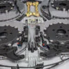 Tesla Plaid carbon-ceramic brakes with aluminum tops.pic 9