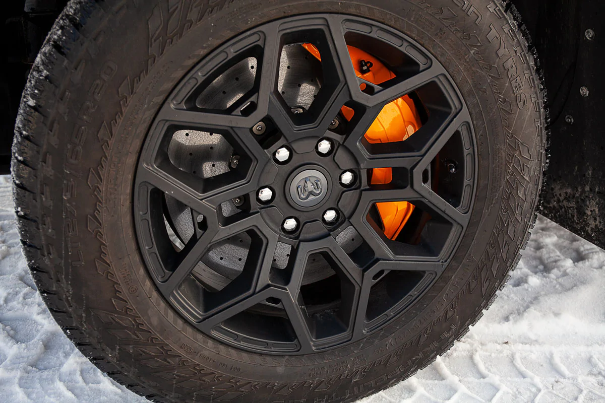  Dodge RAM TRX carbon-ceramic brakes. Pic 9