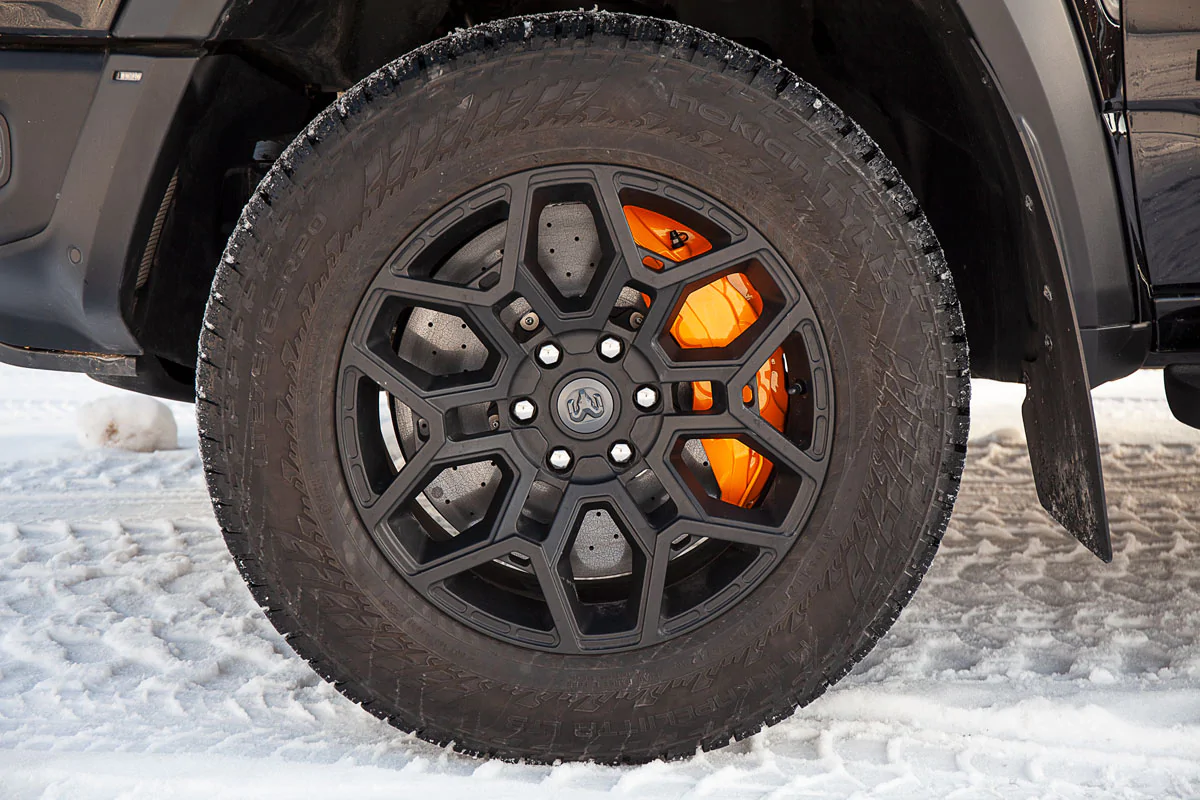  Dodge RAM TRX carbon-ceramic brakes. Pic 10