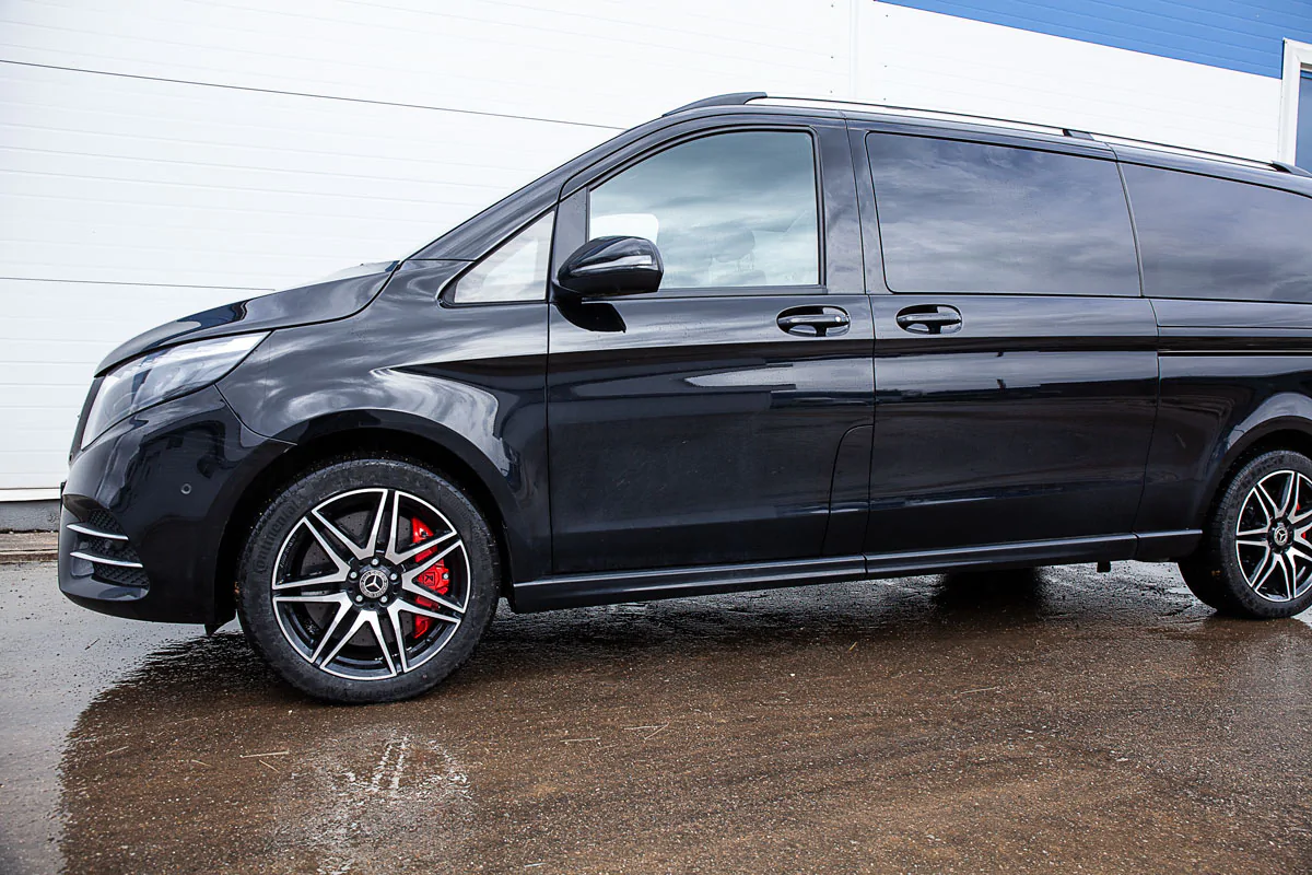 Mercedes-Benz W447 V-class carbon-ceramic brakes. Pic 21